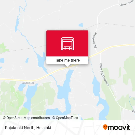 Pajukoski North map