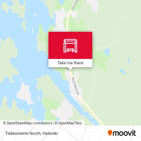 Telkkoniemi North map