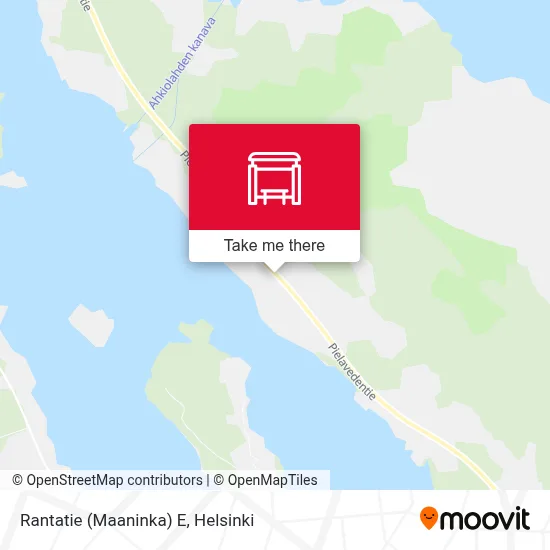 Rantatie (Maaninka) E map