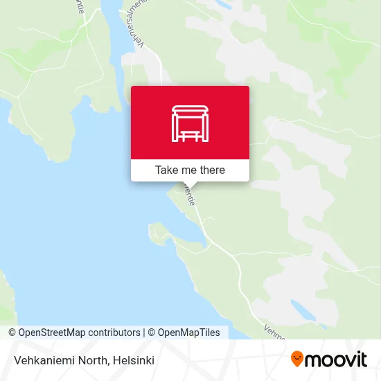 Vehkaniemi North map