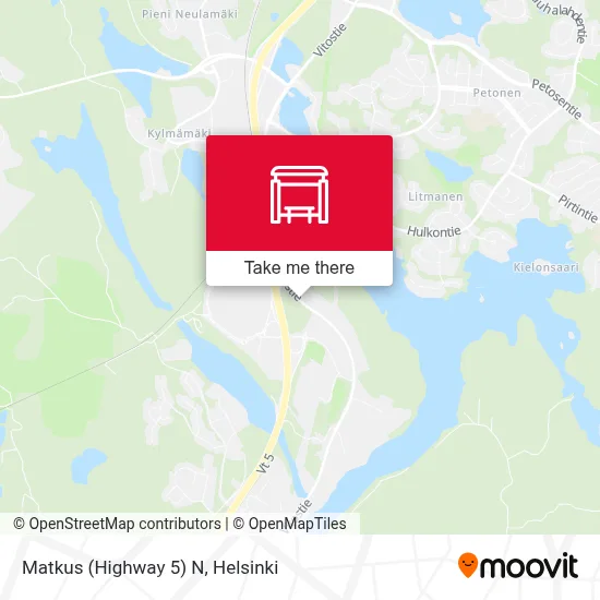 Matkus (Highway 5) N map