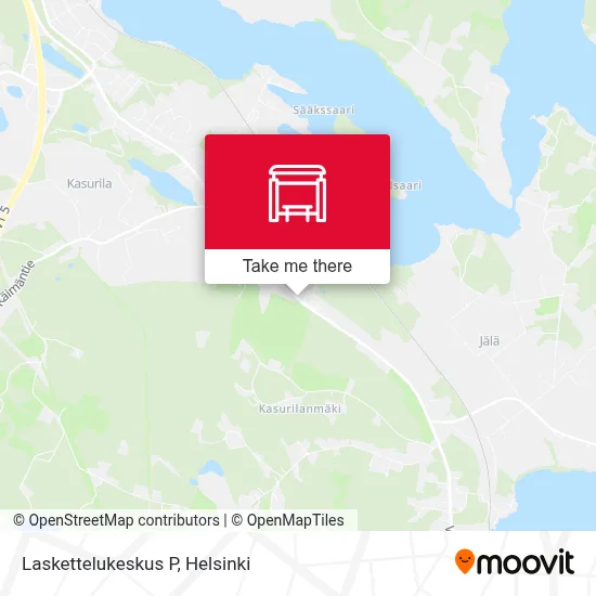 Laskettelukeskus P map