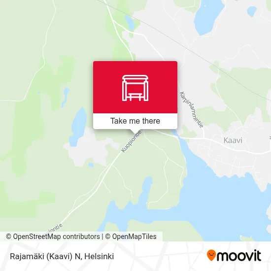 Rajamäki (Kaavi) N map