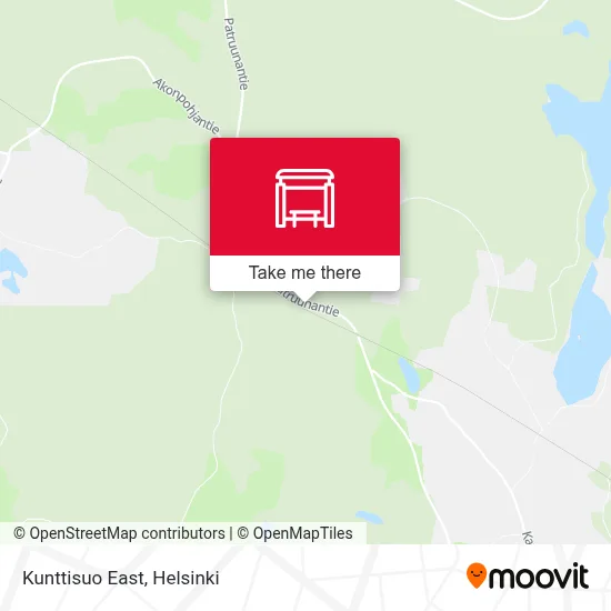 Kunttisuo East map