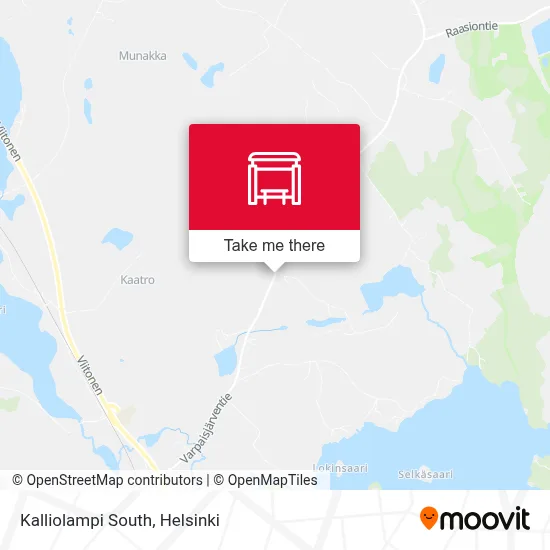 Kalliolampi South map