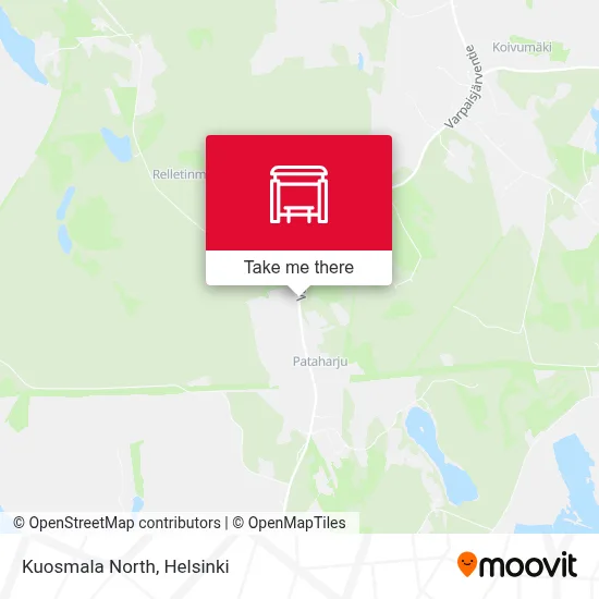 Kuosmala North map