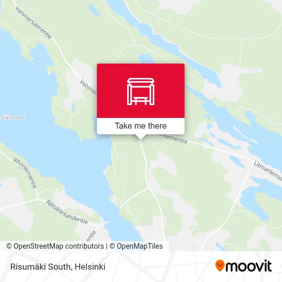 Risumäki South map