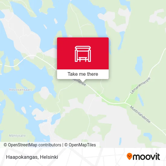 Haapokangas map