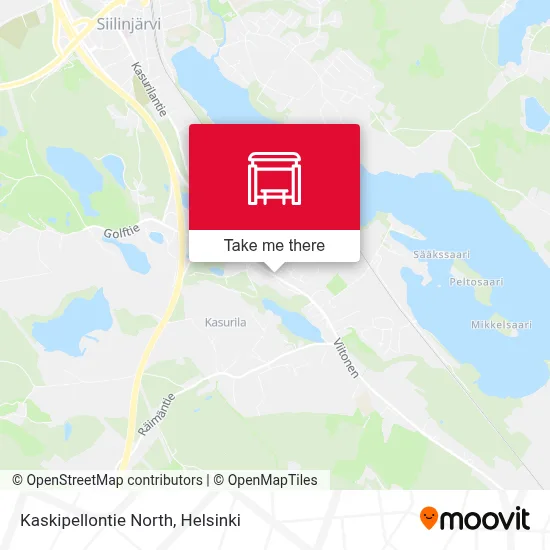 Kaskipellontie North map