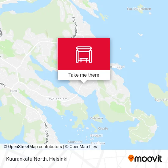 Kuurankatu North map