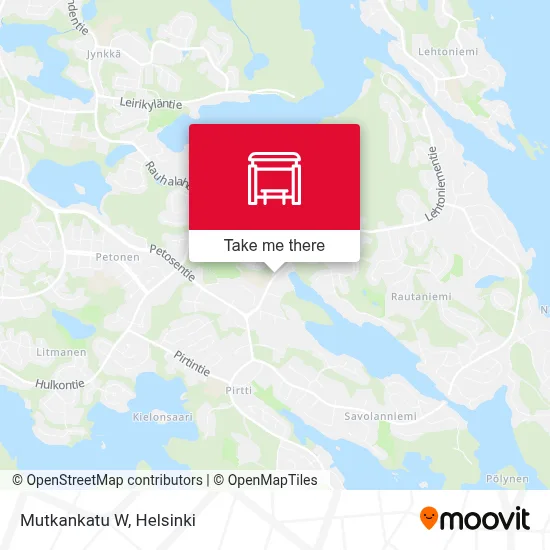 Mutkankatu W map