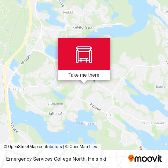 Emergency Services College North map