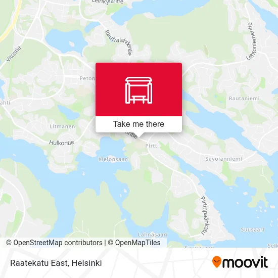 Raatekatu East map