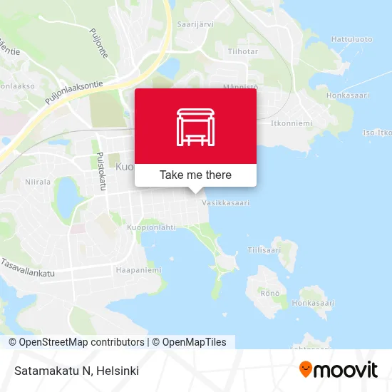 Satamakatu N map