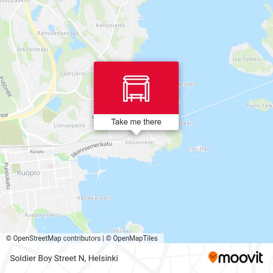 Soldier Boy Street N map