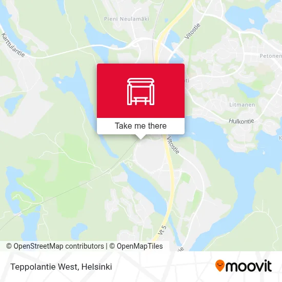 Teppolantie West map