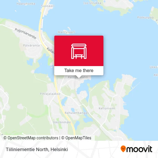 Tiiliniementie North map