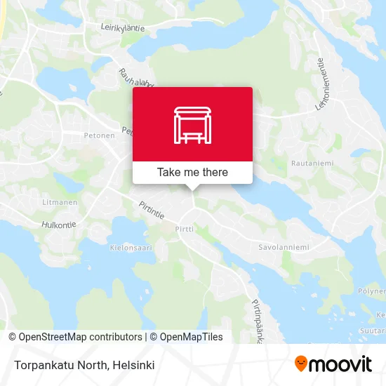 Torpankatu North map