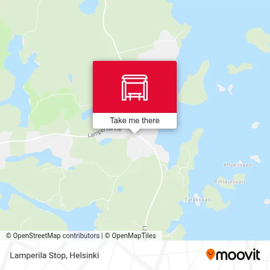 Lamperila Stop map