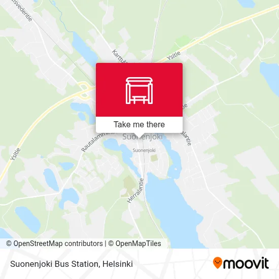 Suonenjoki Bus Station map