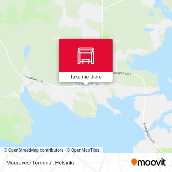Muuruvesi Terminal map