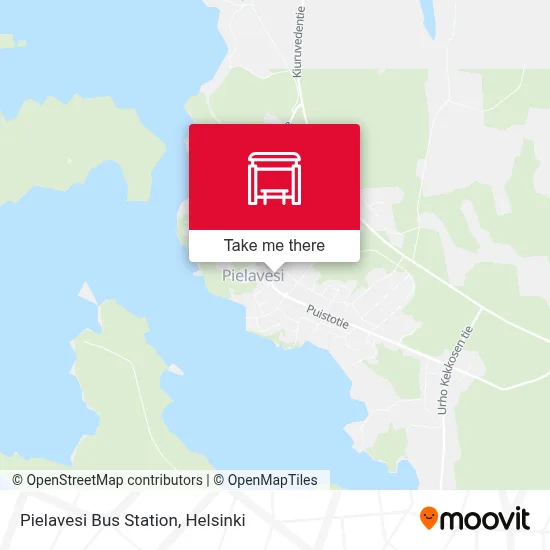 Pielavesi Bus Station map