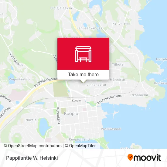 Pappilantie W map