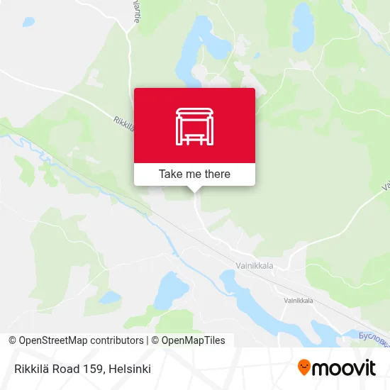 Rikkilä Road 159 map