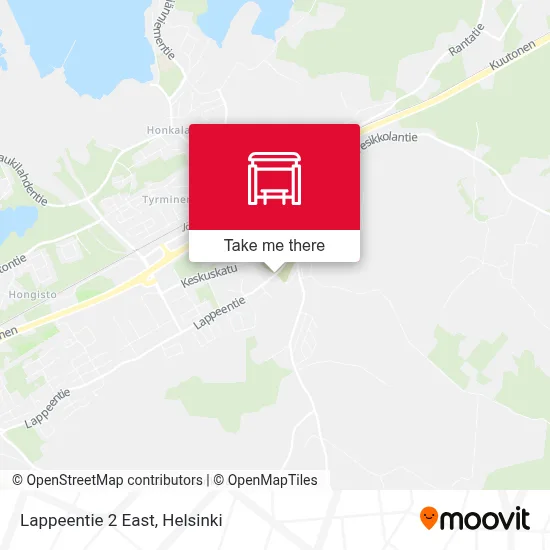 Lappeentie 2 East map