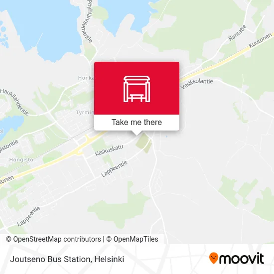 Joutseno Bus Station map