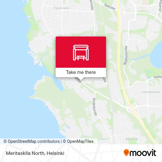 Meritaskila North map