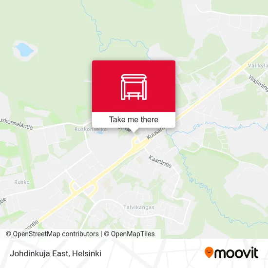 Johdinkuja East map