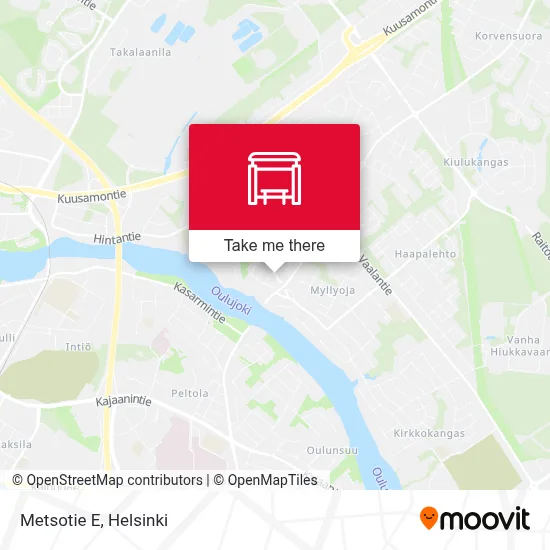 Metsotie E map