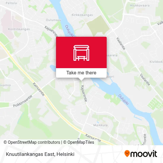 Knuutilankangas East map