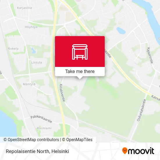 Repolaisentie North map