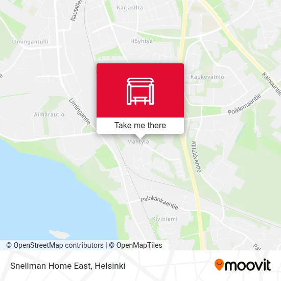 Snellman Home East map