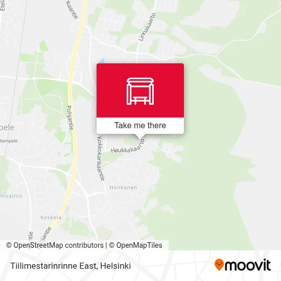 Tiilimestarinrinne East map