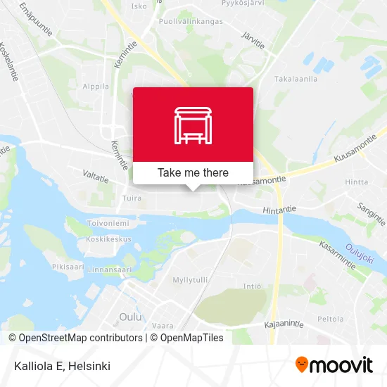 Kalliola E map