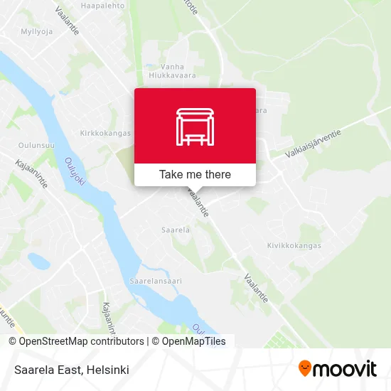 Saarela East map