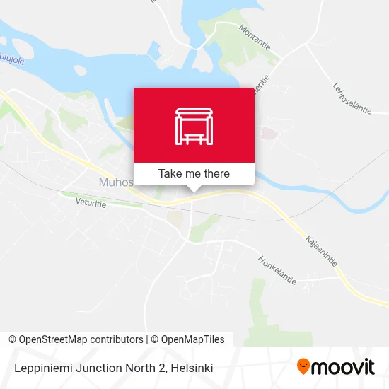 Leppiniemi Junction North 2 map