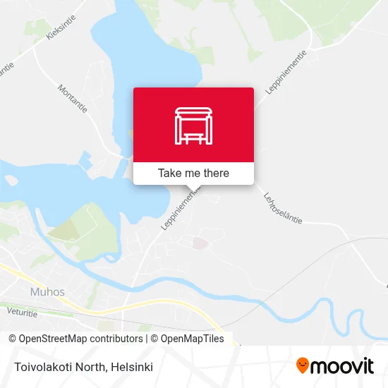 Toivolakoti North map