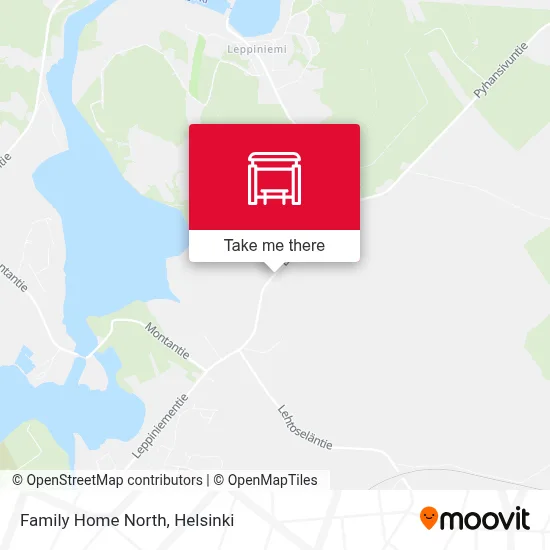 Family Home North map