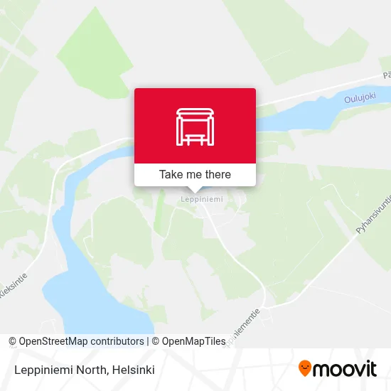 Leppiniemi North map