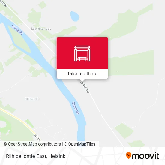 Riihipellontie East map