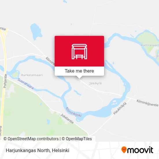 Harjunkangas North map