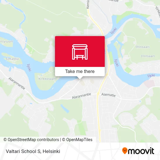 Valtari School S map