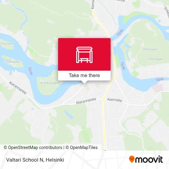 Valtari School N map