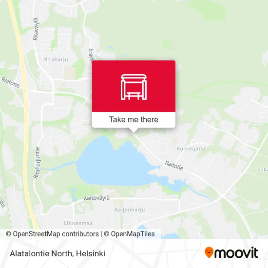 Alatalontie North map