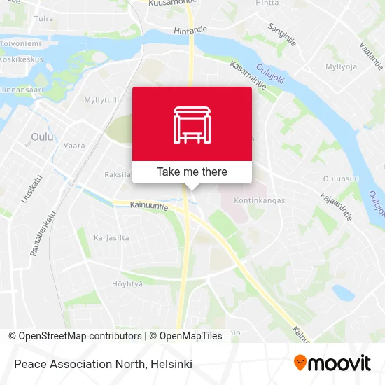 Peace Association North map