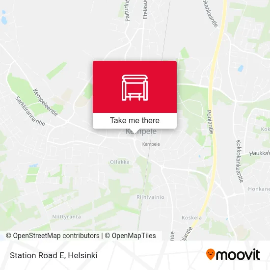 Station Road E map